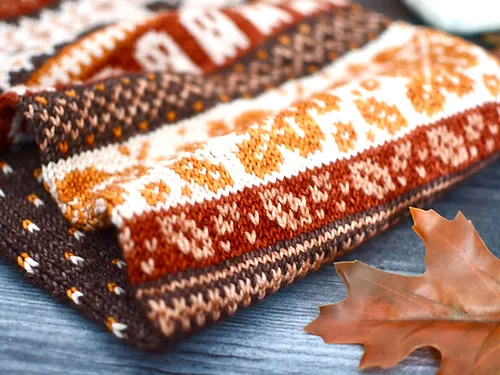 Autumn 1 Doodle (Infinity Cowl) - Image 4