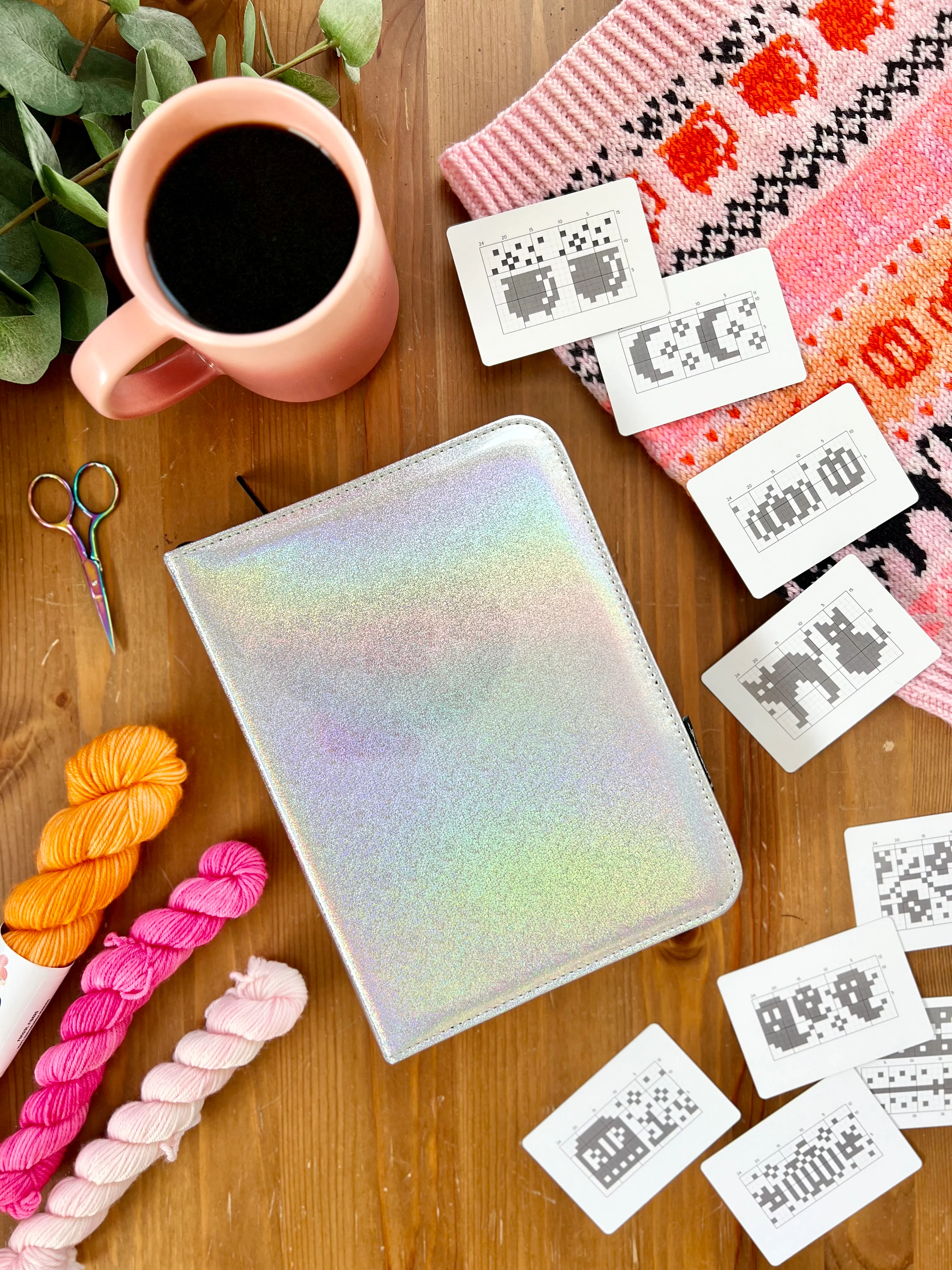 Doodle Card Binder | 4-Pocket | Max (400 pcs) | Laser Silver - Image 3