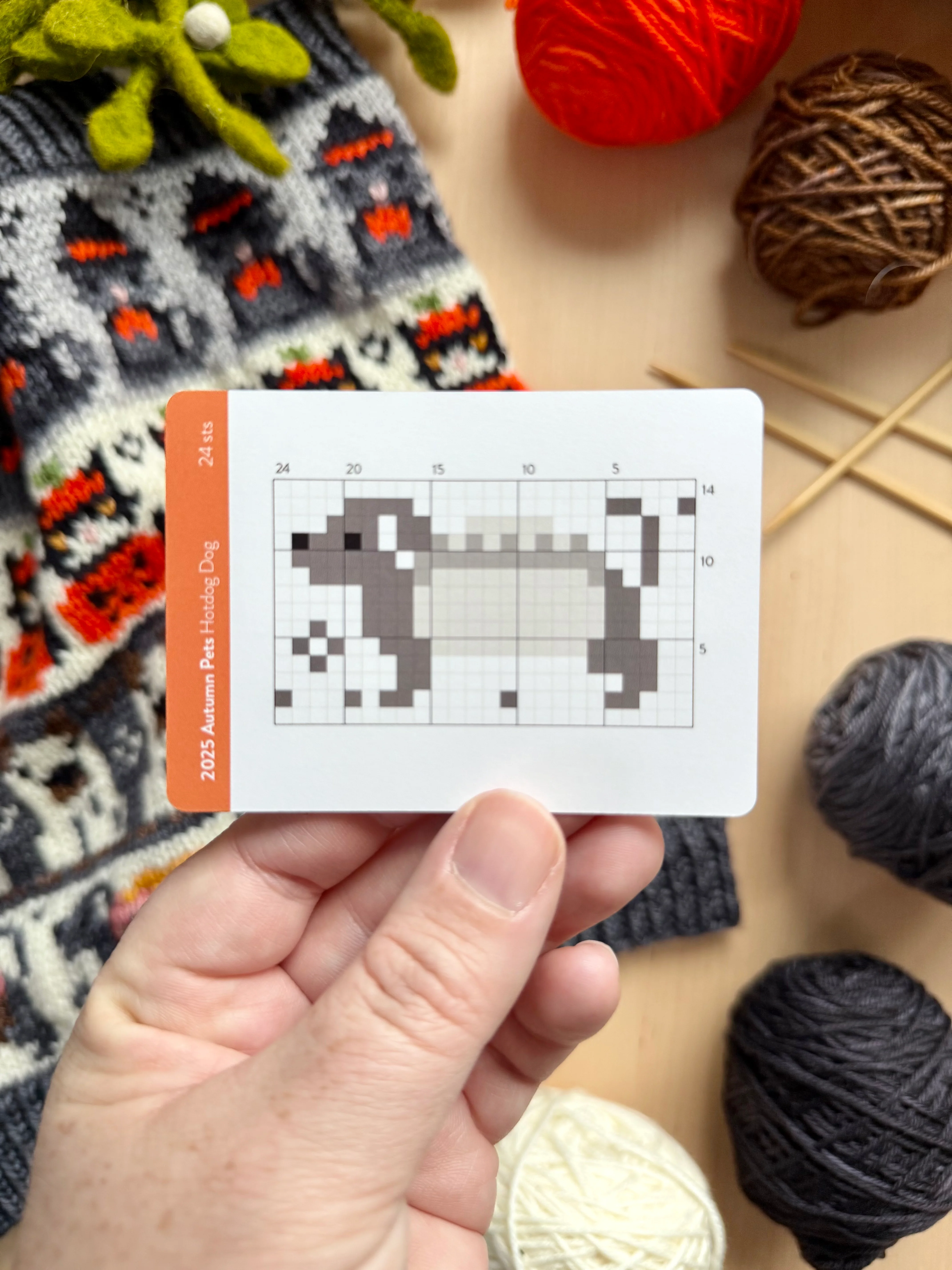 Doodle Card Deck - 2025 Autumn Pets Mini Deck - Image 4