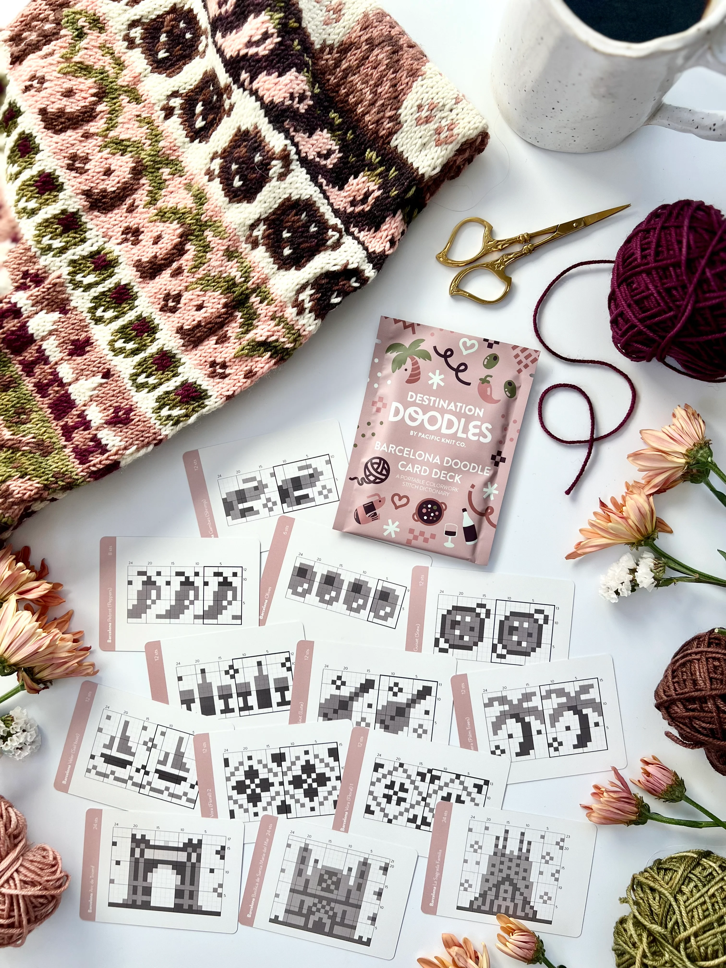 Doodle Card Deck - Barcelona Destination - Image 4