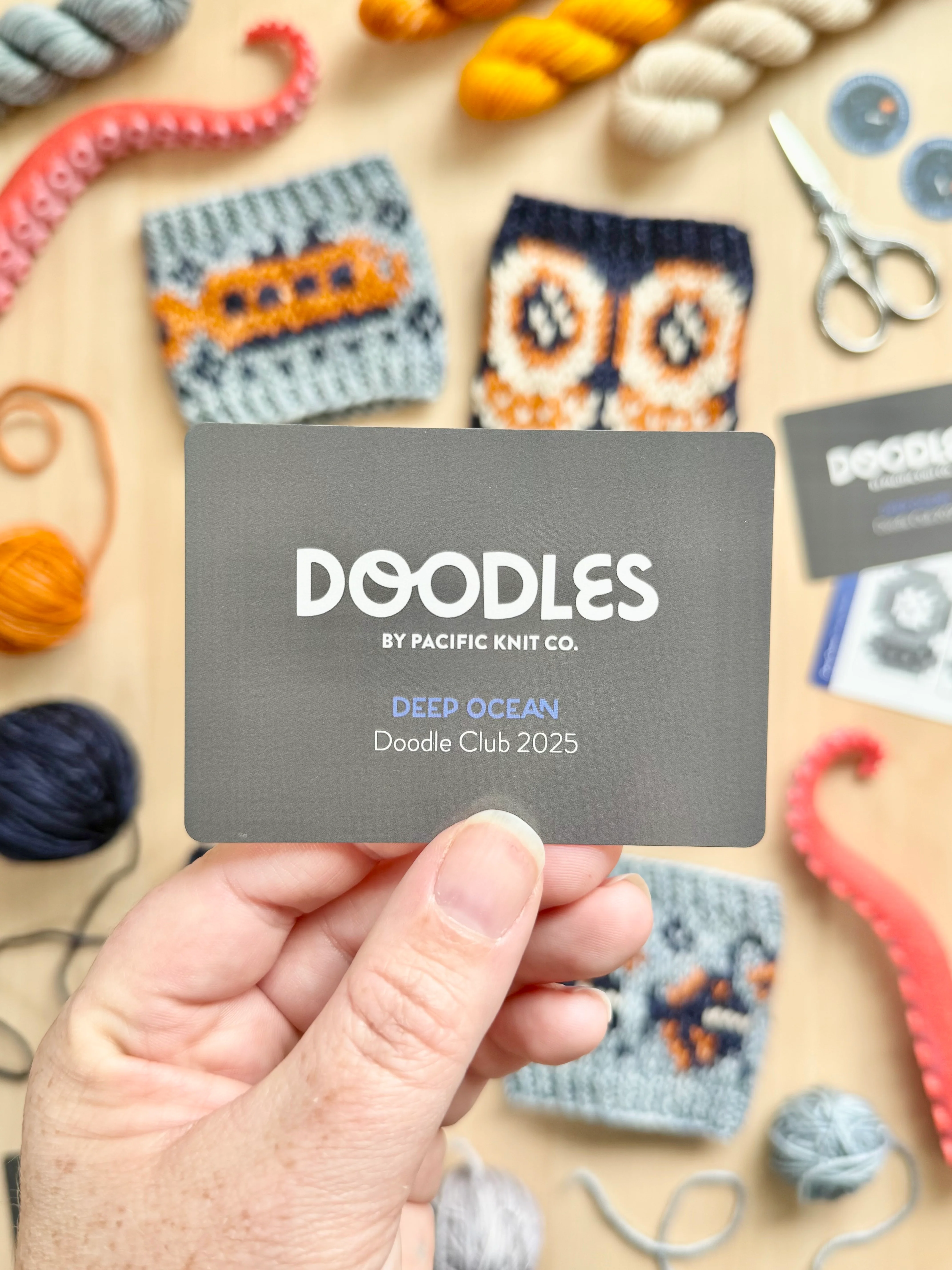 Doodle Card Deck - Deep Ocean Club - Image 4