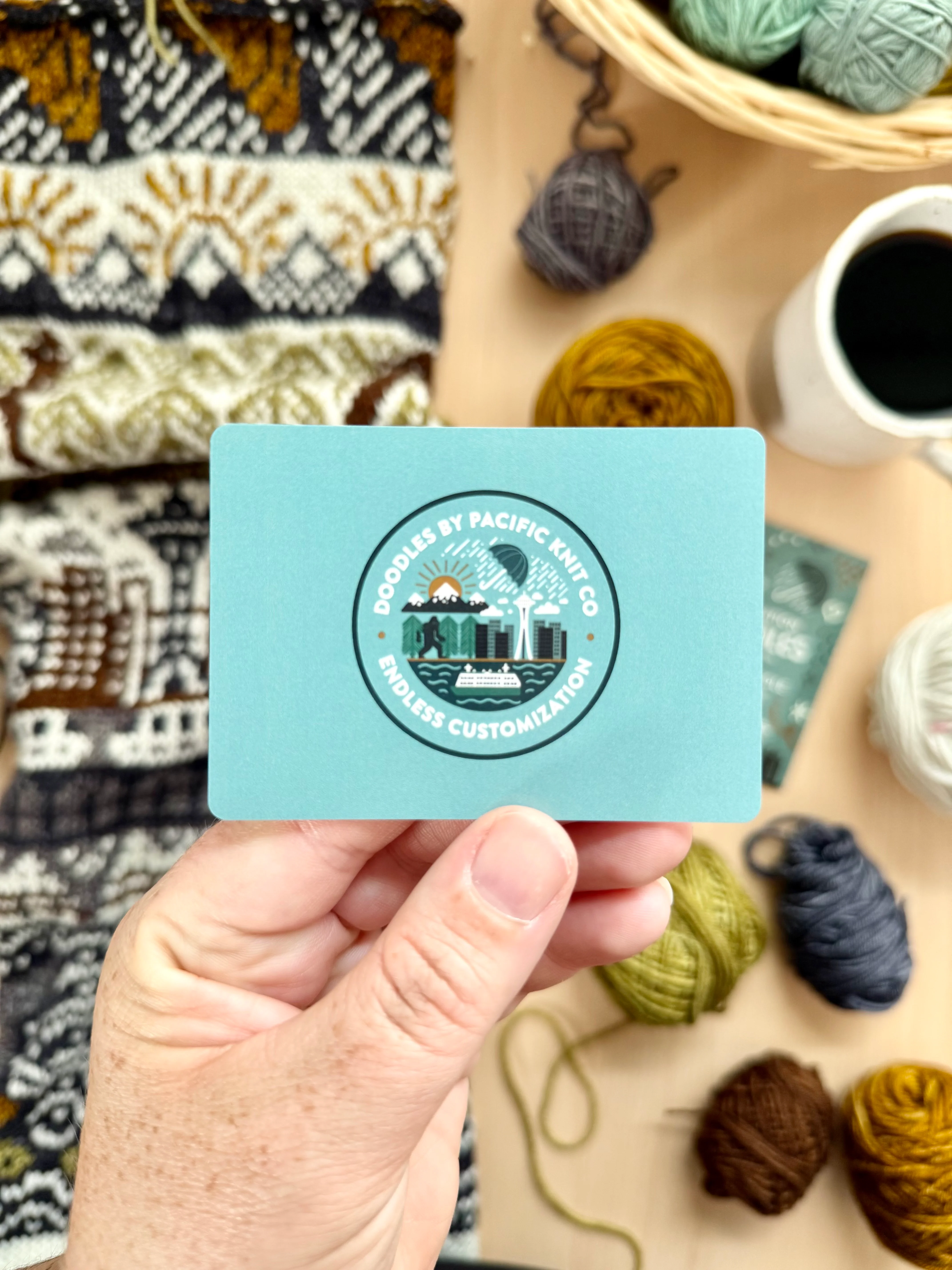 Doodle Card Deck - Seattle Destination - Image 3