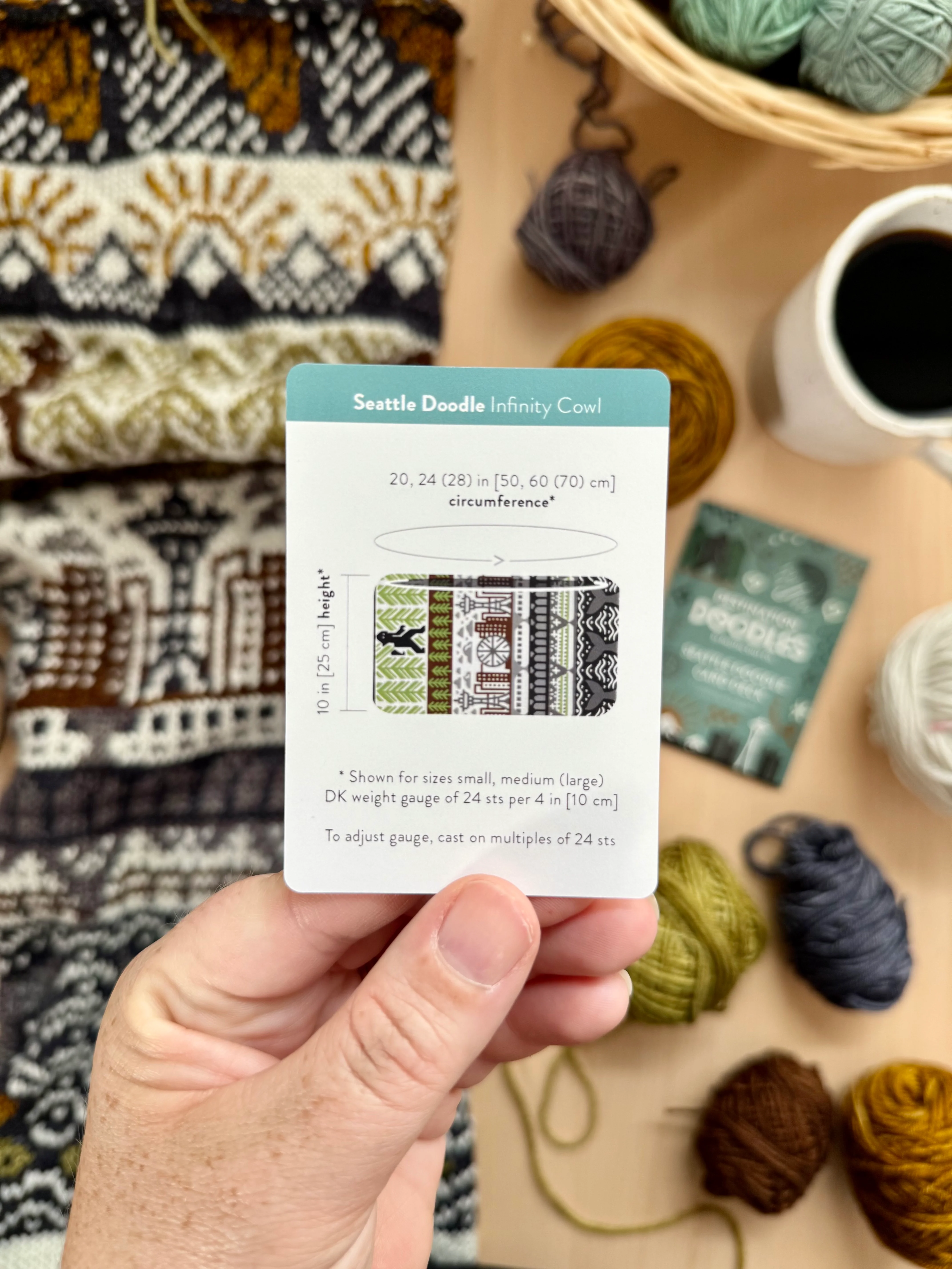 Doodle Card Deck - Seattle Destination - Image 4