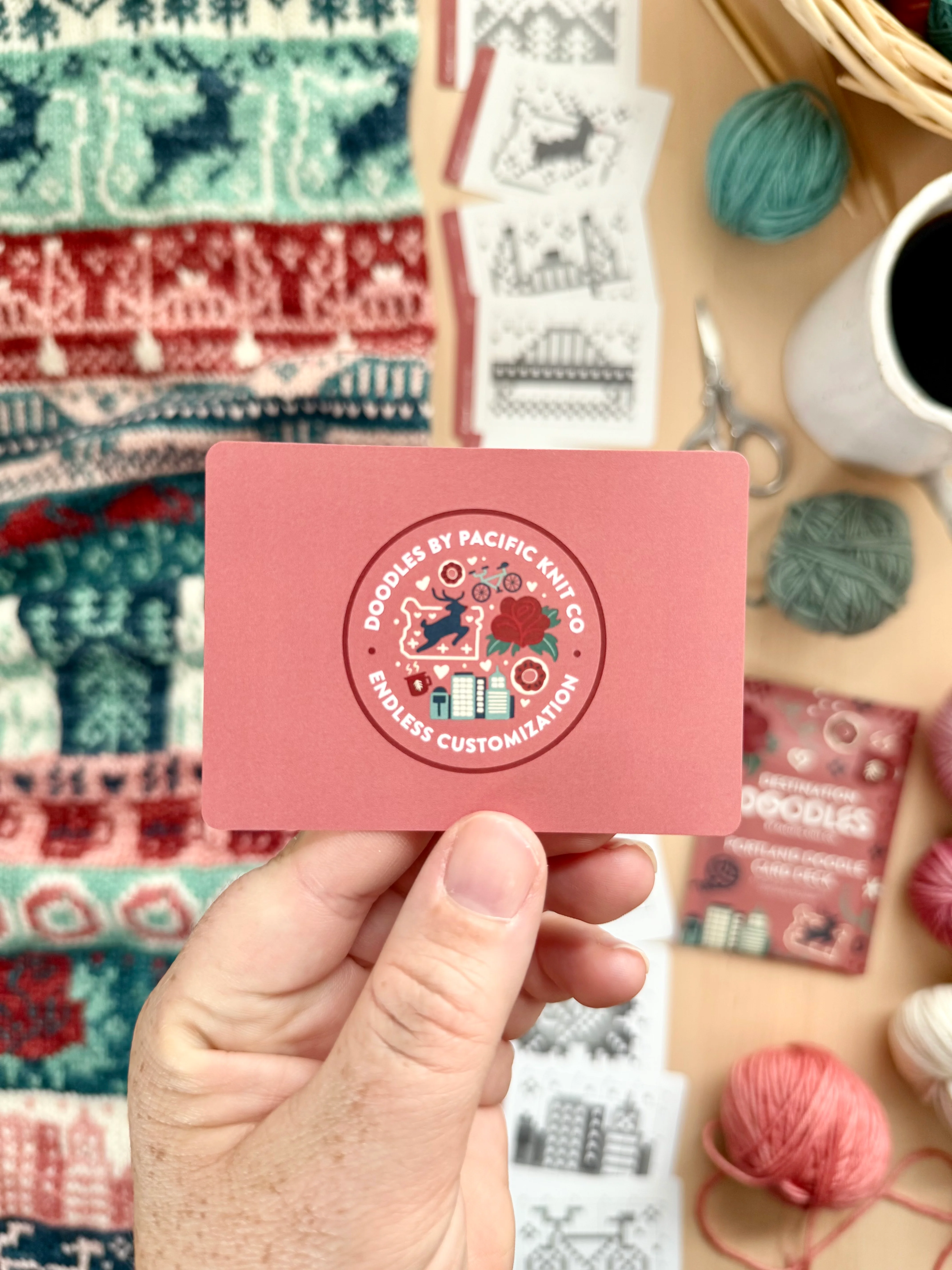 Doodle Card Deck - Portland Destination - Image 3