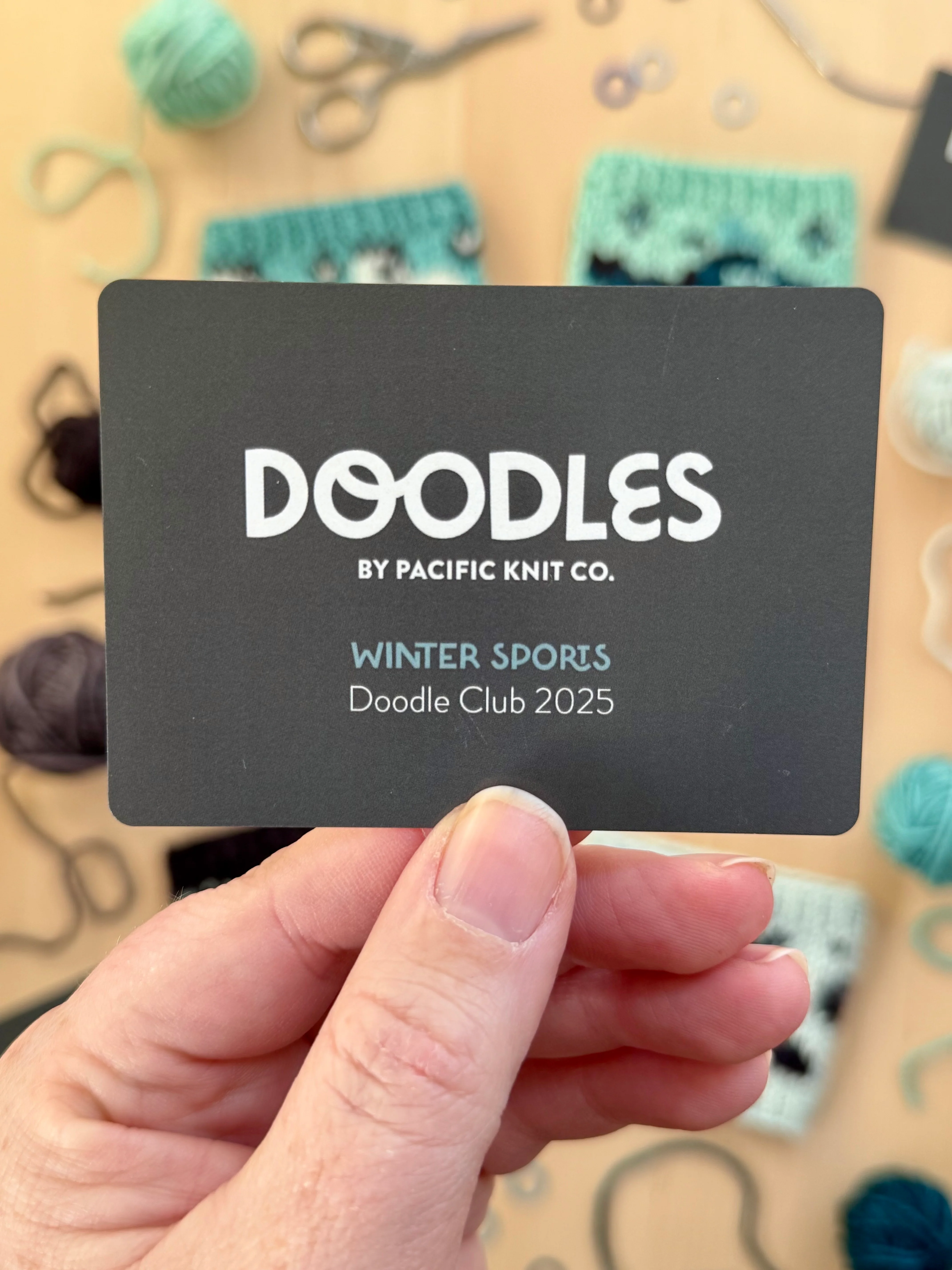 Doodle Card Deck - Winter Sports Club - Image 4