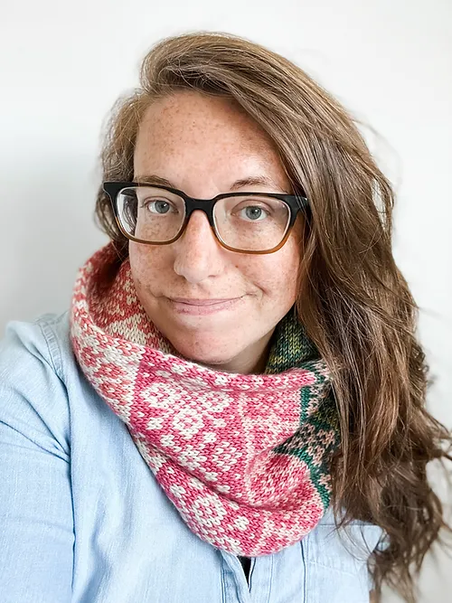 Floral Doodle (Infinity Cowl) - Image 3
