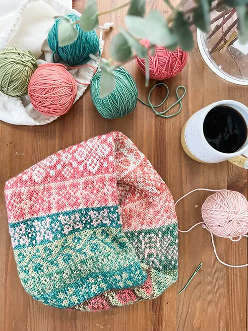 Floral Doodle (Infinity Cowl) - Image 4