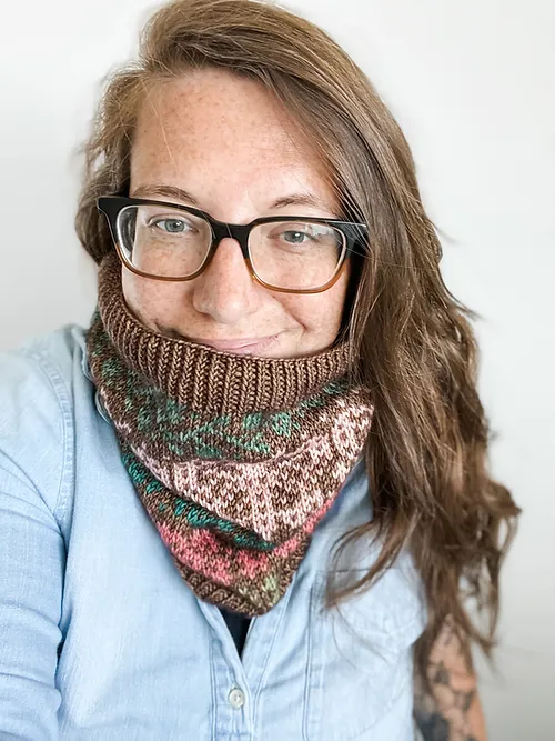Floral Doodle (Standard Cowl) - Image 5