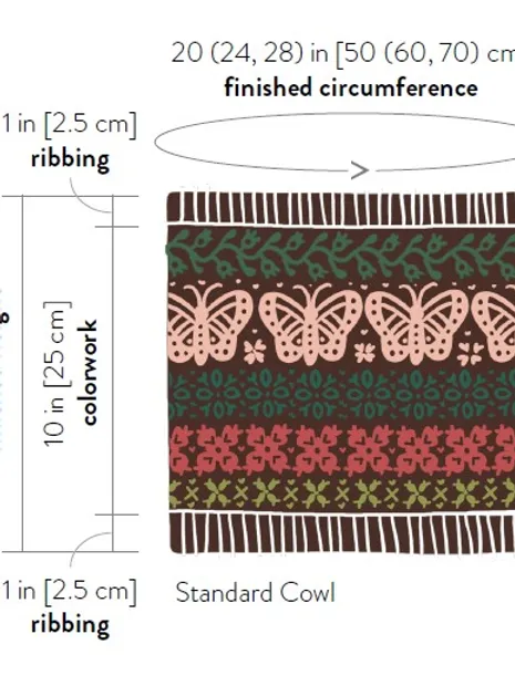 Floral Doodle (Standard Cowl) - Image 6