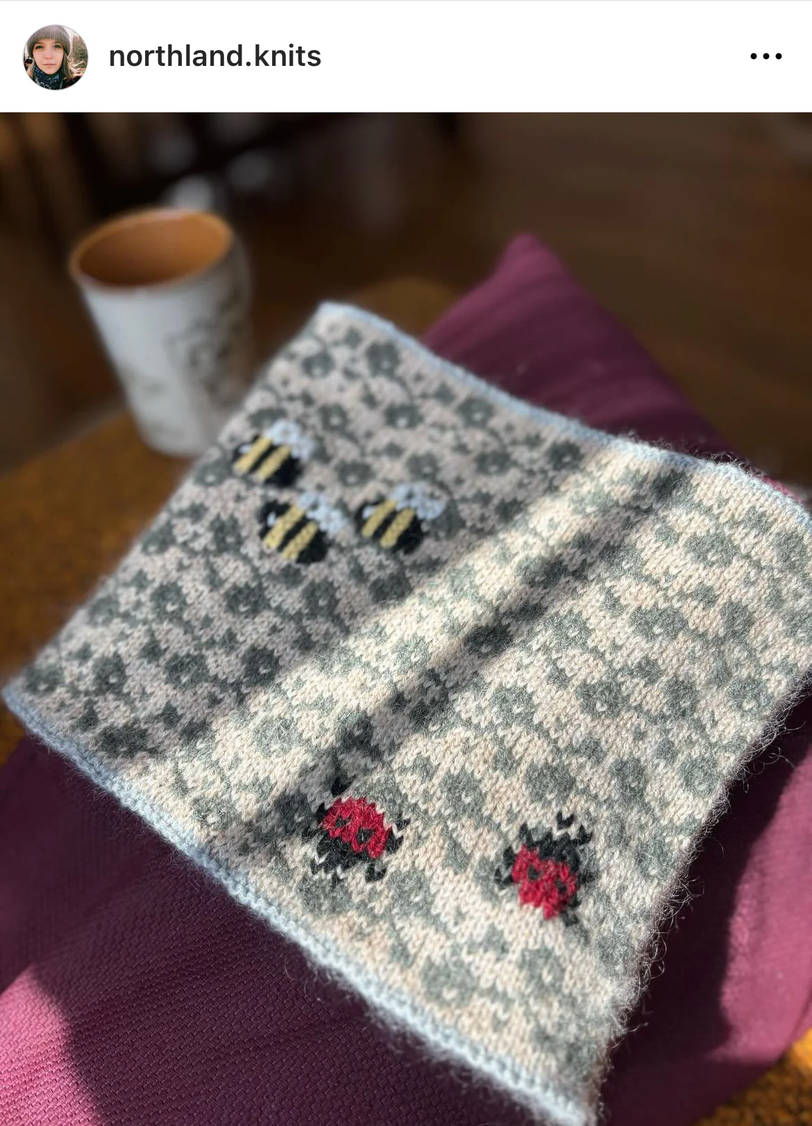 Garden Doodle (Infinity Cowl) - Image 7