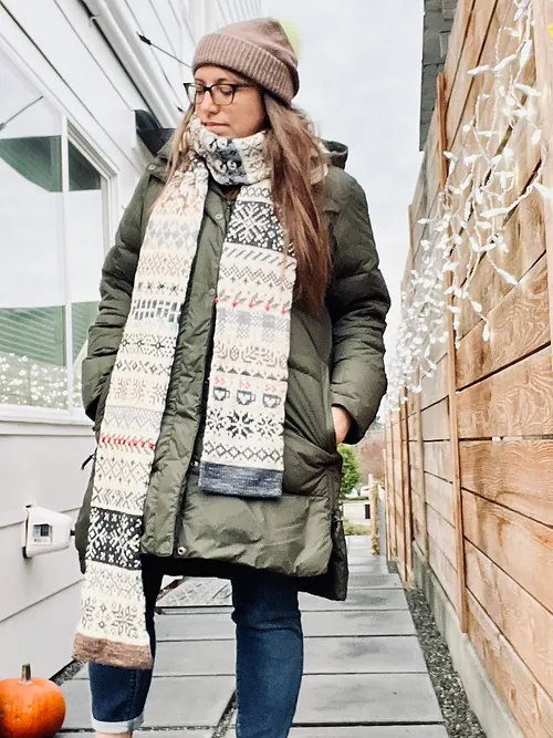 Holiday Doodle Scarf (Advent Pattern) - Image 5