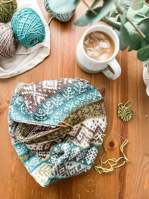 Mountain Doodle (Infinity Cowl) - Image 4