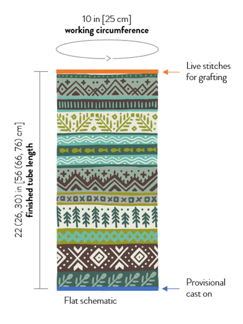 Mountain Doodle (Infinity Cowl) - Image 8