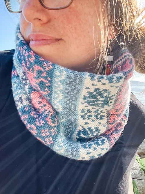 Ocean 1 Doodle (Infinity Cowl) - Image 3