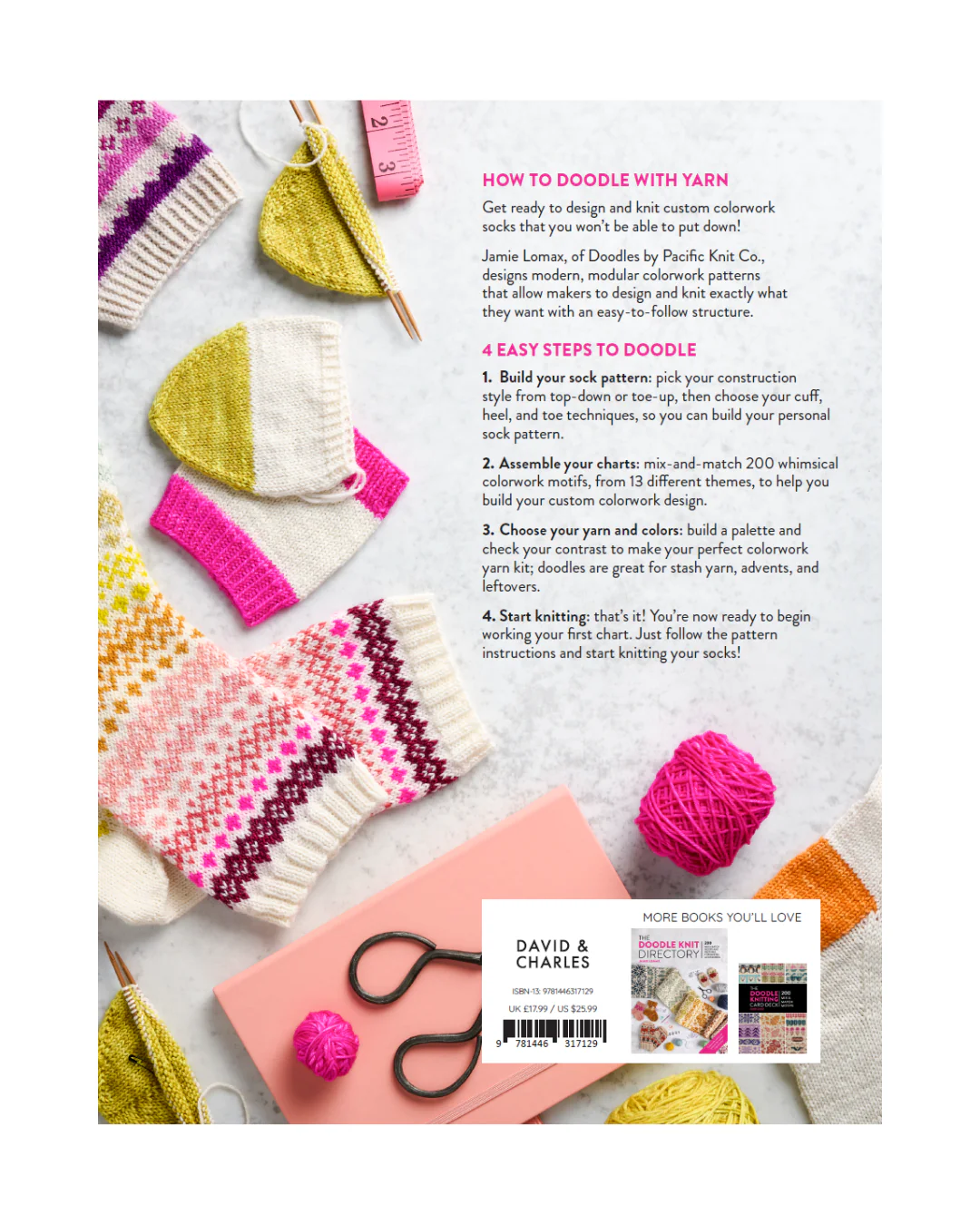 PRE-ORDER: Doodle Sock Knitting Directory Book - Image 3