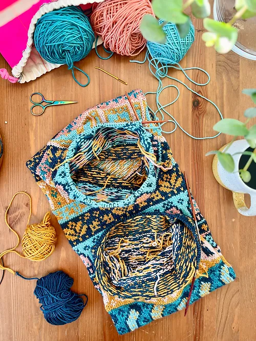 Rhinebeck Doodle (Infinity Cowl) - Image 5