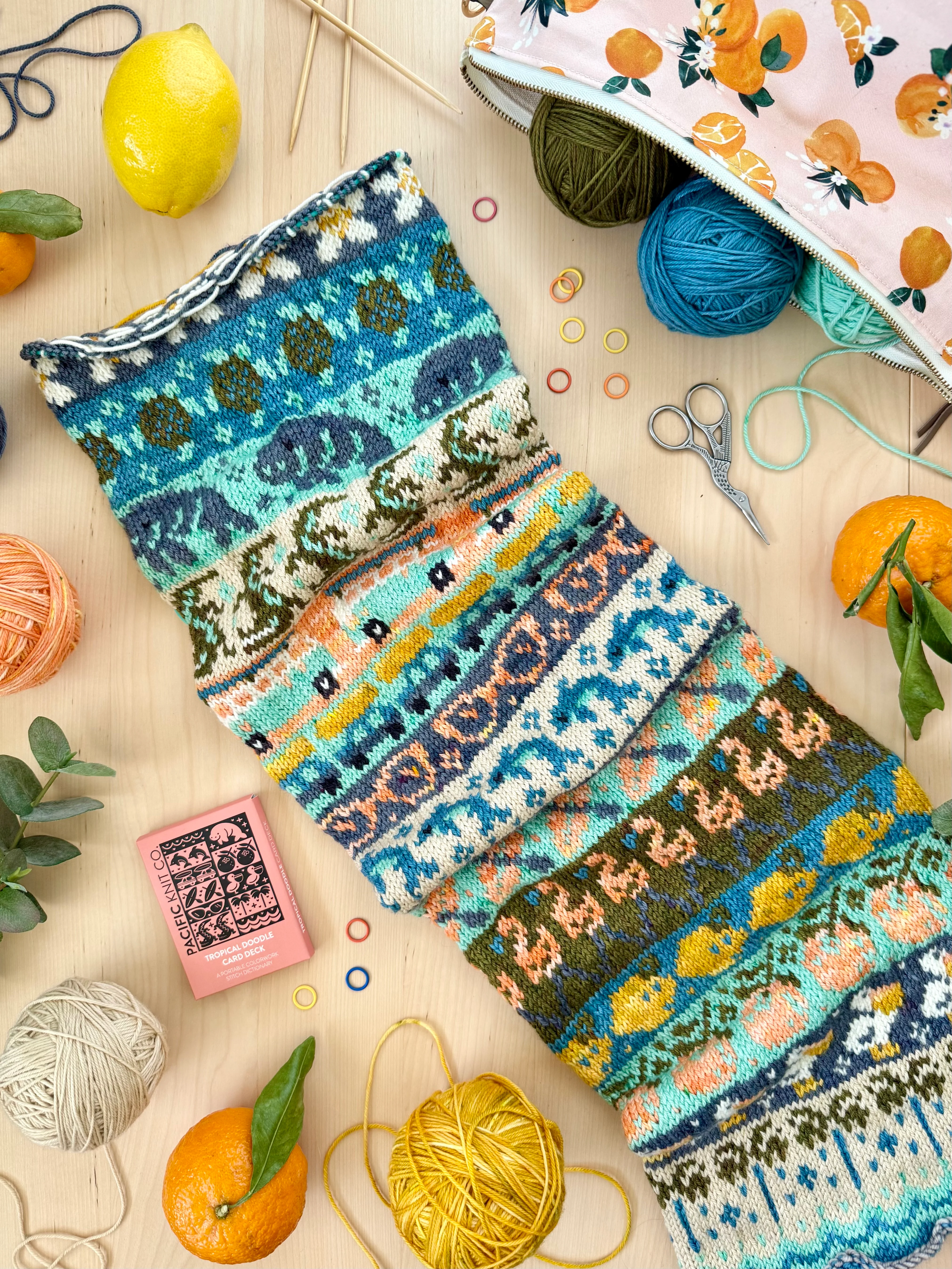 Tropical Doodle (Infinity Cowl) - Image 3