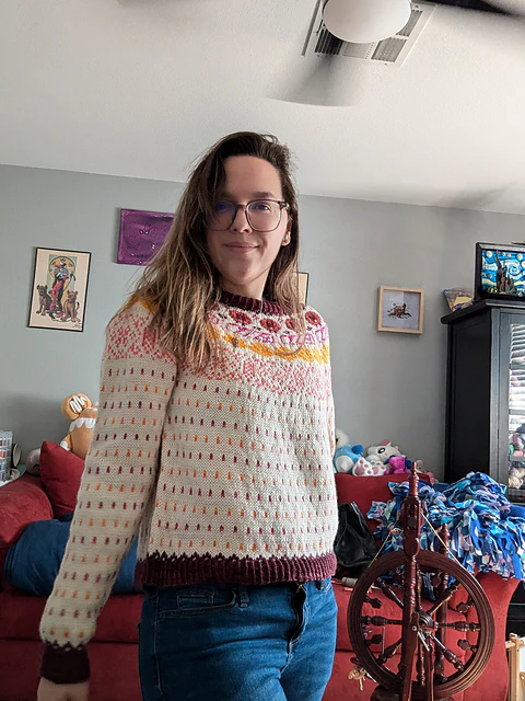 Winter Doodle Sweater - Image 12