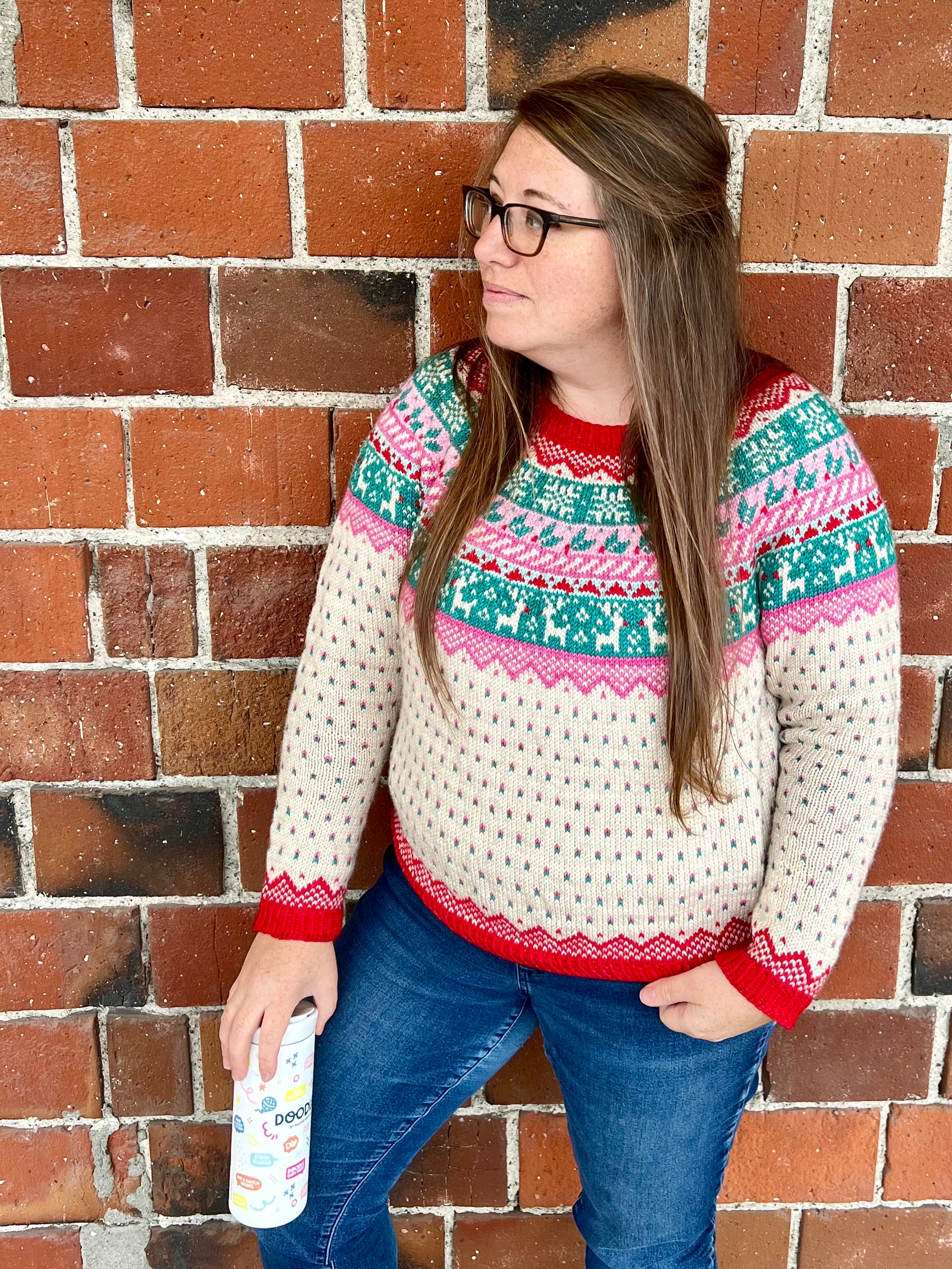 Winter Doodle Sweater - Image 2