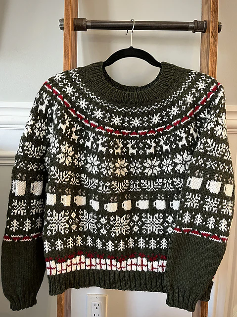 Winter Doodle Sweater - Image 20