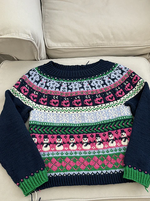 Winter Doodle Sweater - Image 25