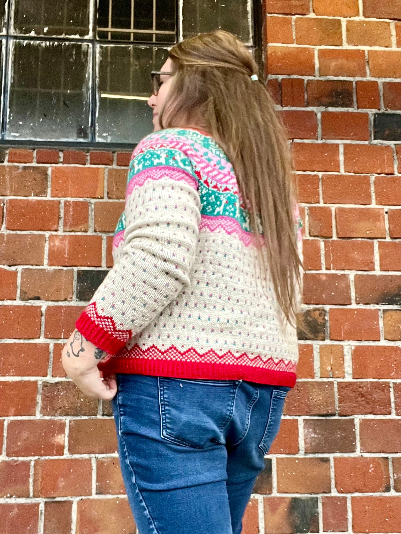 Winter Doodle Sweater - Image 3