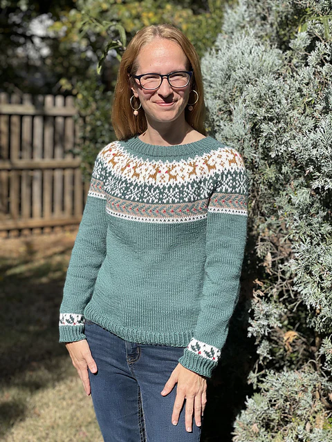 Winter Doodle Sweater - Image 6