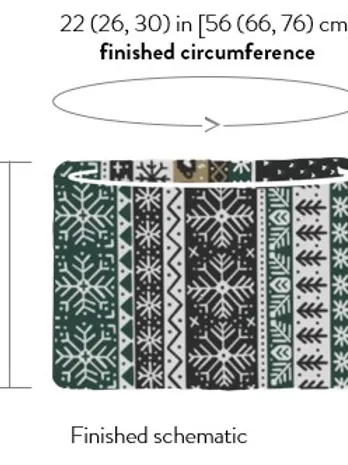 Winter Skies Doodle (Infinity Cowl) - Image 6