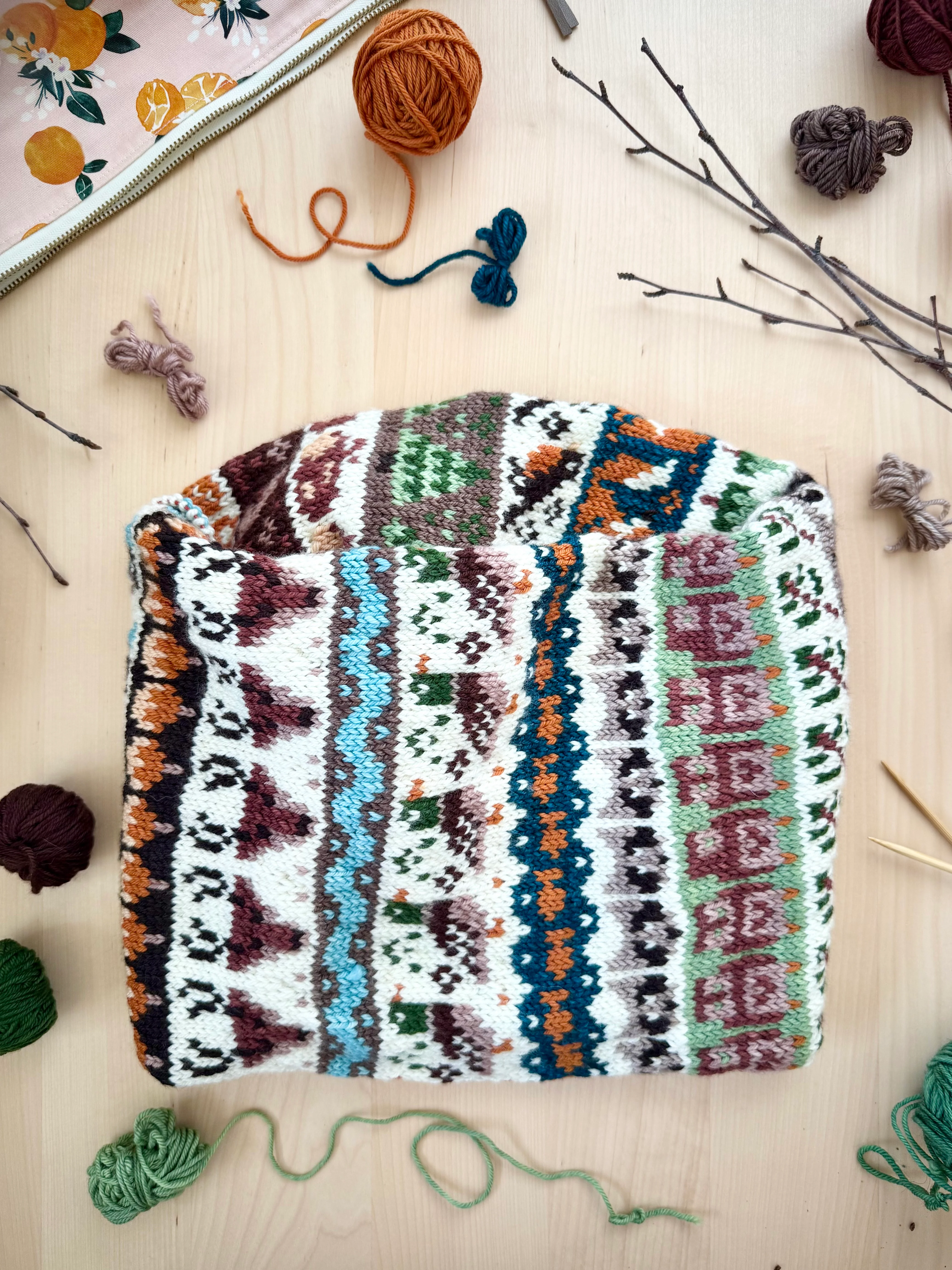 Woodland Doodle (Infinity Cowl) - Image 2