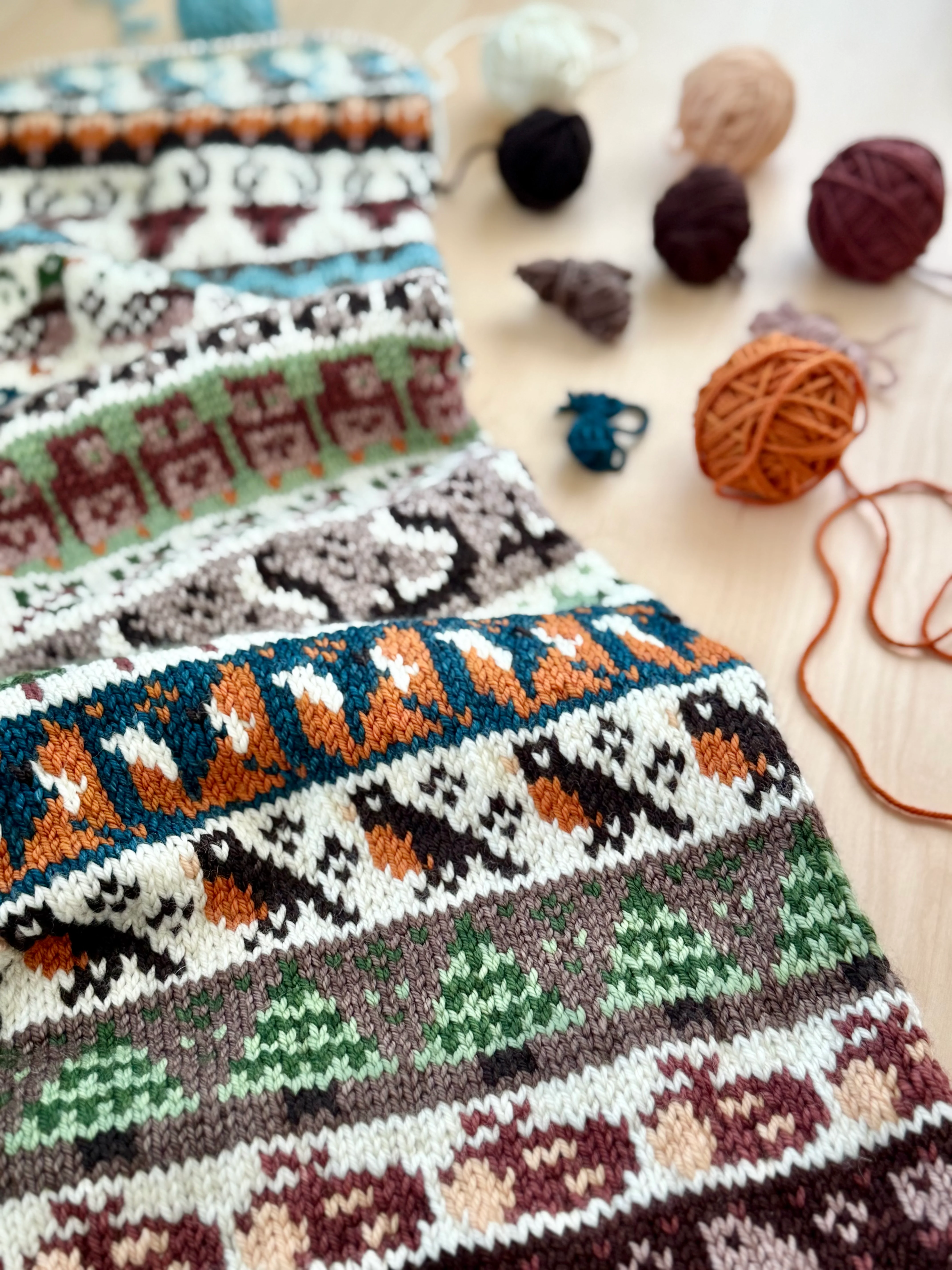 Woodland Doodle (Infinity Cowl) - Image 3